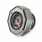 Mr Gasket 2471S Thermocap Radiator Cap, 16 Lb. Silver Temp Gauge *Texas Stock*