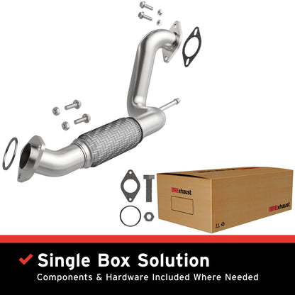 2014-2018 Nissan Rogue Direct-Fit Front Pipe Kit 107-0295