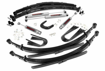 Fits Chevy/GMC 3/4-Ton Suburban 4WD(88-91) 4" Lift Kit 52" RR Spring 250-88-9230