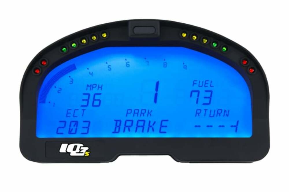 RacePak IQ3 Street Dash Kit w/ Oil Pressure Sensor & Fluid Temperature Sensors