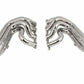 Hooker Racingheart 3-Step Dragster Headers-Chrome - 2502-6HKR