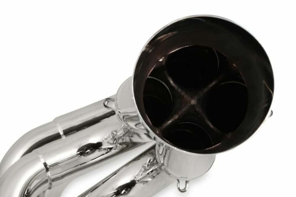 Hooker Racingheart 3-Step Dragster Headers-Chrome - 2502-6HKR