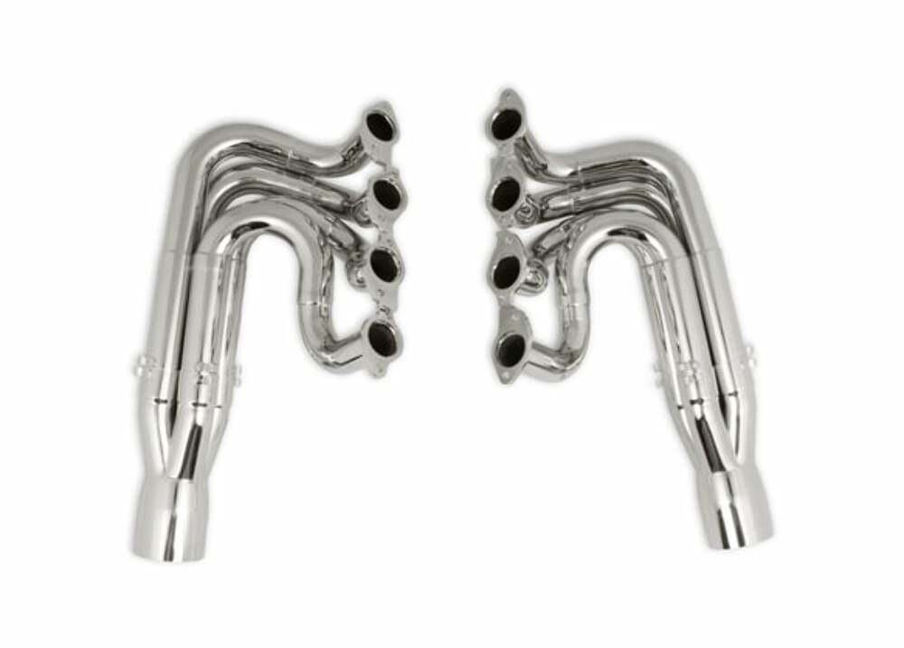Hooker Racingheart 3-Step Dragster Headers-Chrome - 2502-6HKR