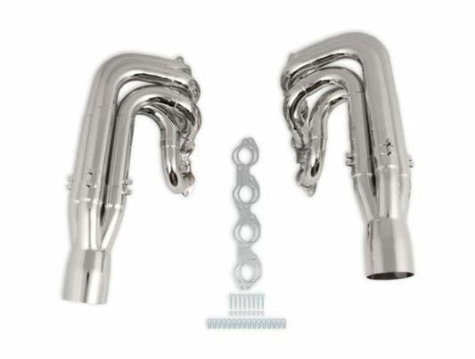 Hooker Racingheart 3-Step Dragster Headers-Chrome - 2502-6HKR