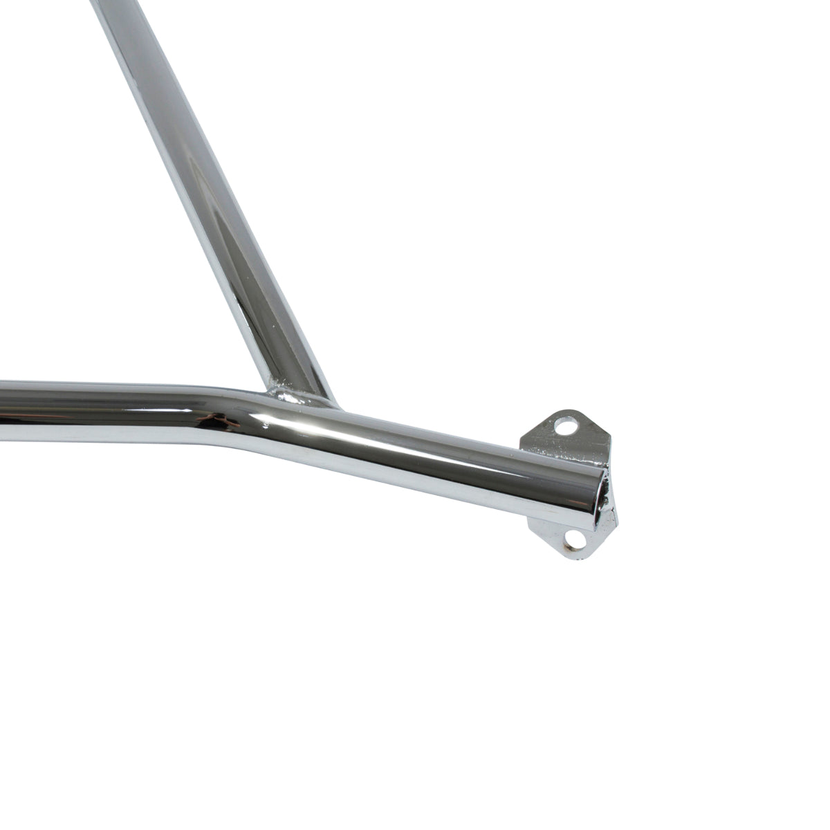 Fits 1986-1993 Mustang Strut Tower Brace (Powder Chrome)-25040 - Car Part People