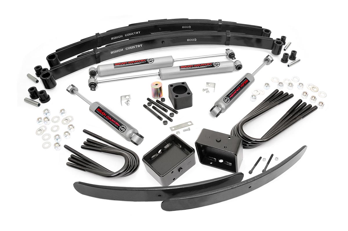 Fits Chevy C30/K30 Truck(77-87)/C3500/K3500 (88-91) 6" Lift Rear Blocks 251.2