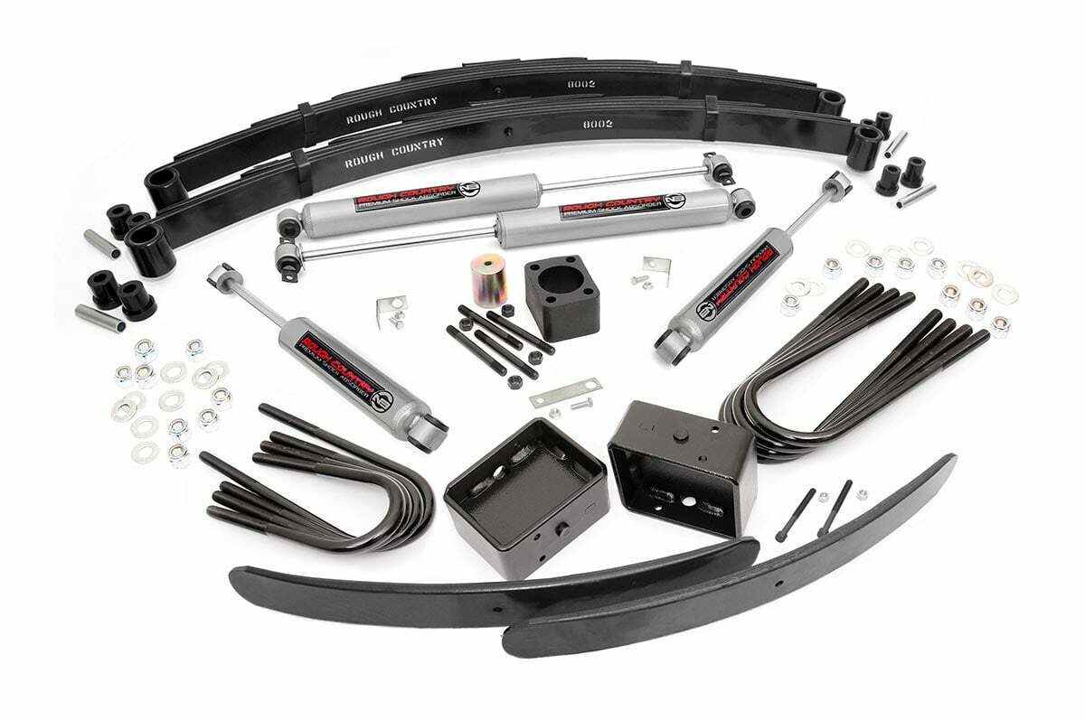 Fits Chevy C30/K30 Truck(77-87)/C3500/K3500 (88-91) 6" Lift Rear Blocks 251.2