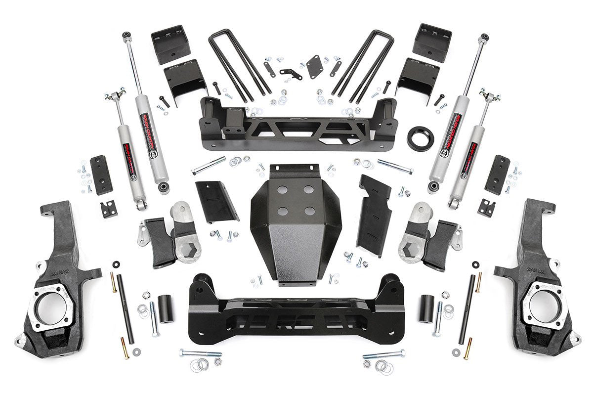 Fits Chevy/GMC 2500HD/3500HD (11-19) 7.5 Inch Lift Kit; NTD; 25330