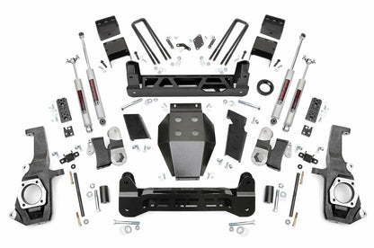 Fits Chevy/GMC 2500HD/3500HD (11-19) 7.5 Inch Lift Kit; NTD; 25330