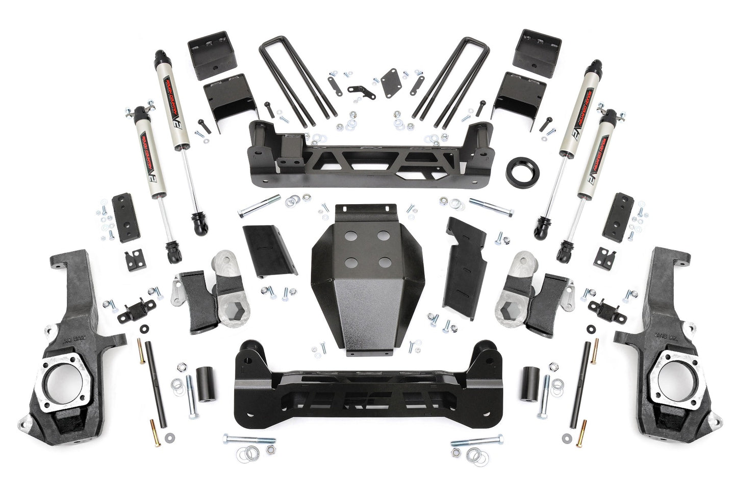 Fits Chevy/GMC 2500HD/3500HD (11-19) 7.5 Inch Lift Kit; NTD; V2; 25370