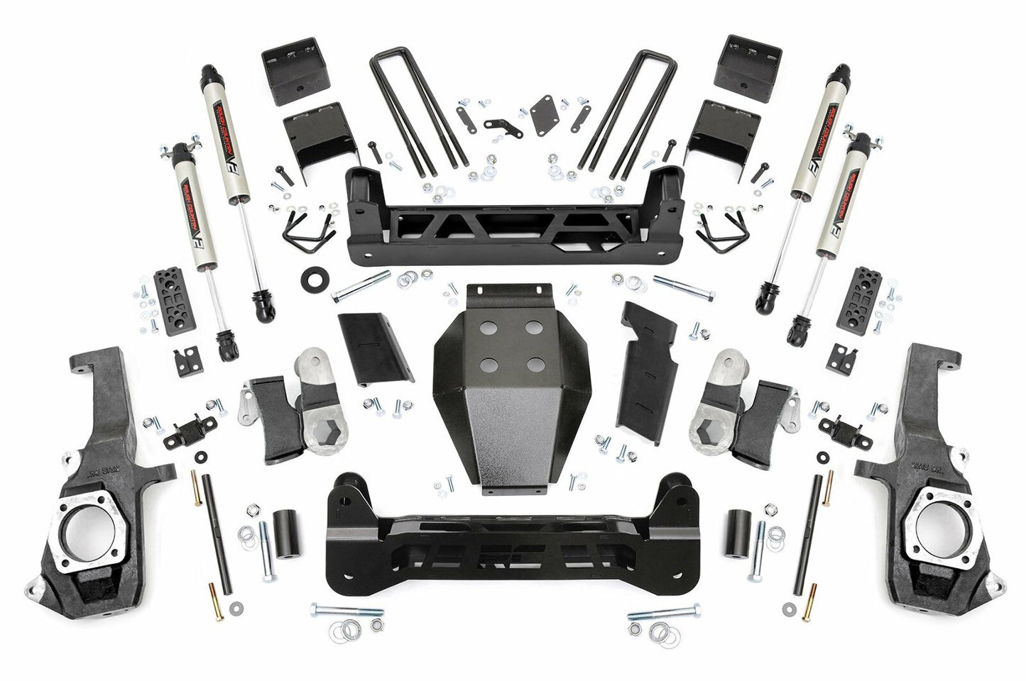 Fits Chevy/GMC 2500HD/3500HD (11-19) 7.5 Inch Lift Kit; NTD; V2; 25370