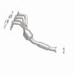 2005-2007 Ford Focus Catalytic Converter 5531393 Magnaflow - Catalytic Converters Car Part People