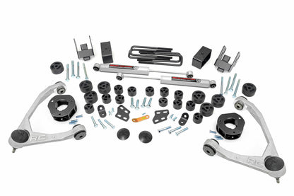 Fits Chevy/GMC 1500 2WD (07-13) 4.75 Inch Lift Kit; Combo; 254.2
