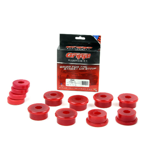 Fits 1979-04 Rear Lower Control Arm Replacement Bushings Polyurethane (Red)-2549 - Car Part People