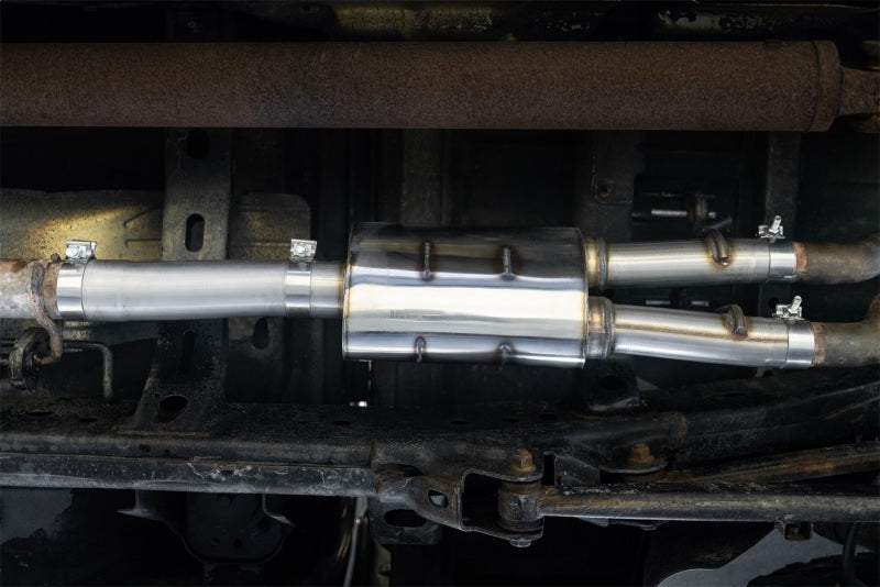 Fits 09-10 Dodge Ram 1500 3" Single in 2.25"" Dual Out Muffler-S5141409 - Performance Mufflers Car Part People