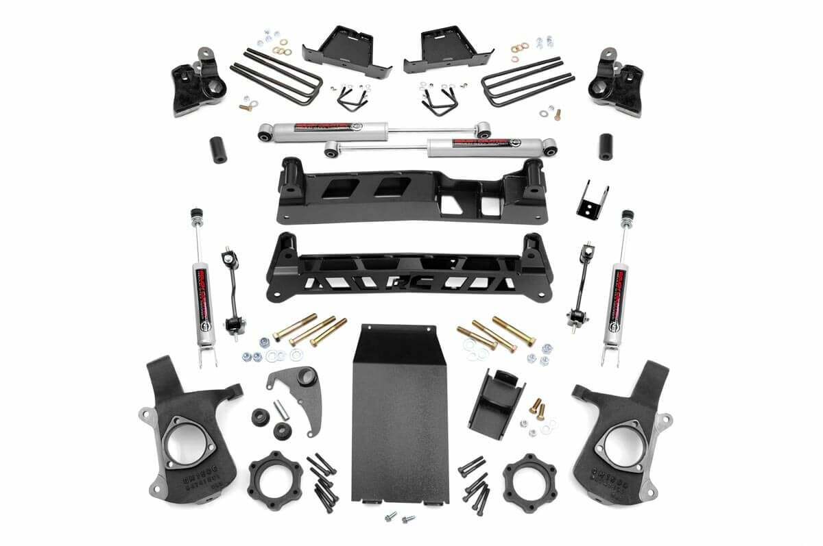 Fits Silverado & Sierra 1500 4WD(1999-2006 & Classic) 4" Lift Kit 25830
