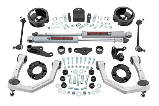 Rough Country 3.5 Inch Lift Kit - TRD Offroad - Toyota 4Runner 4WD (2025) - 76931