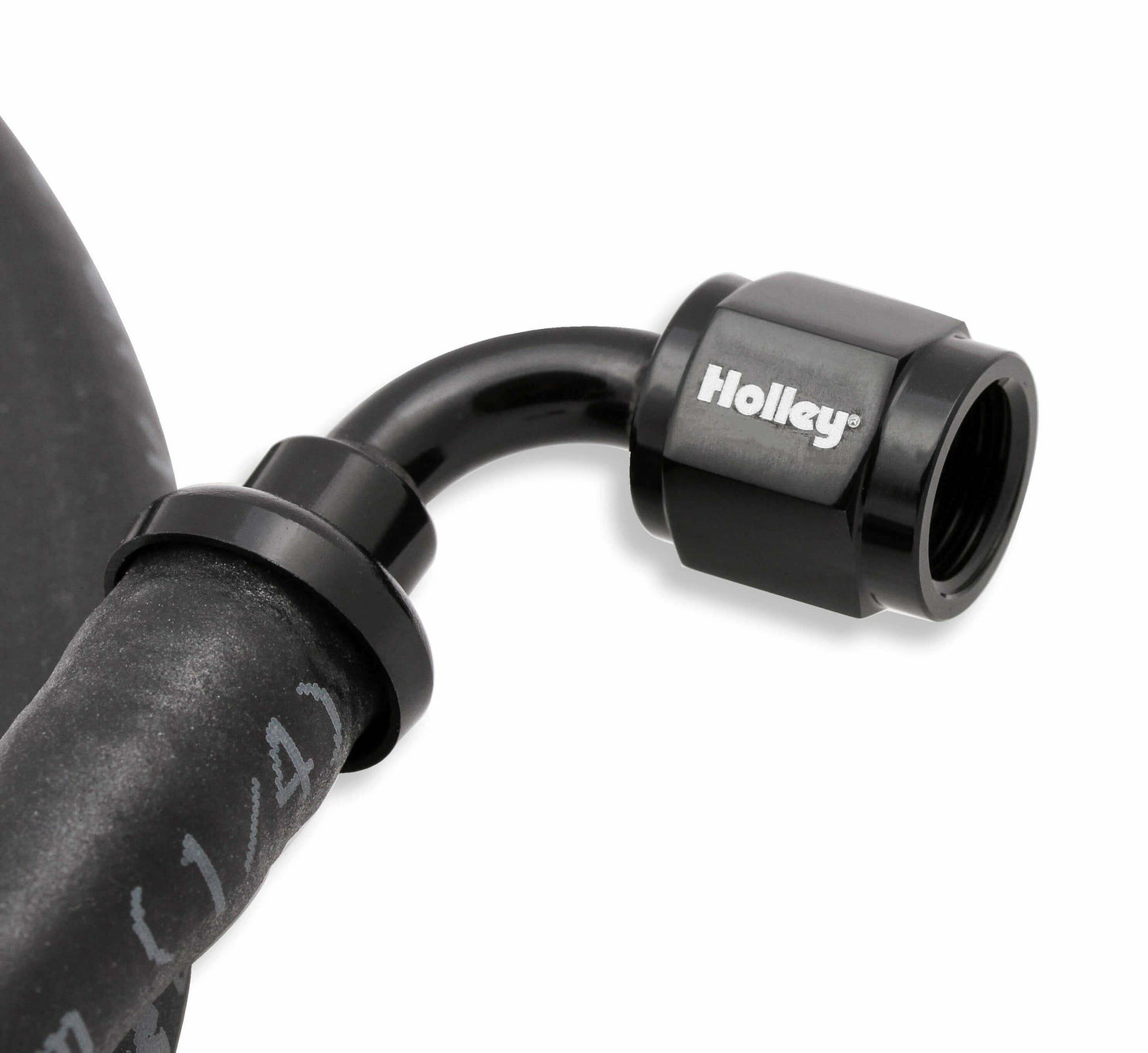 Holley LS Steam Tube Kit w/ Black Push-On Hose - 26-552