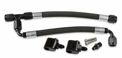 Holley LS Steam Tube Kit w/ Black Pro-Lite 350 Hose - 26-553
