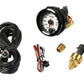 White 2-1/16" Oil Pressure 10-100 psi-Holley logo 26-601W