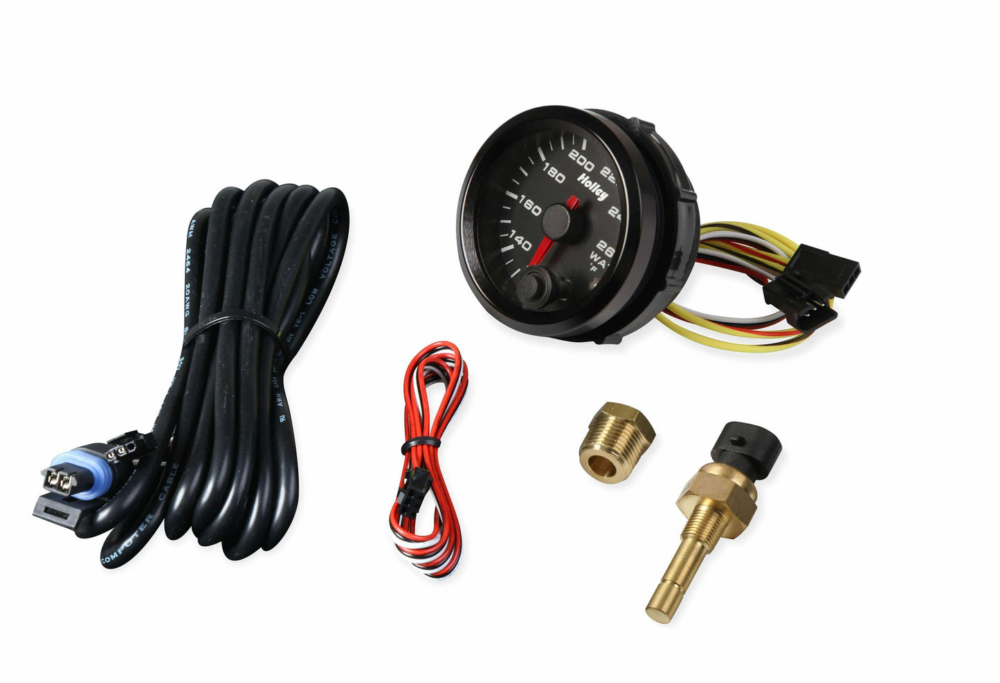 Holley Analog Style Water Temperature Gauge - 26-602