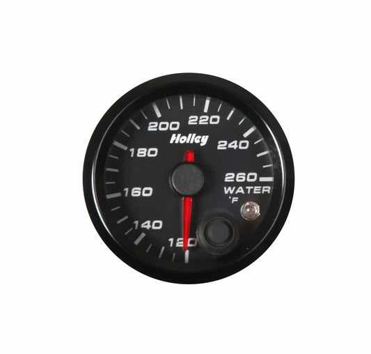 Holley Analog Style Water Temperature Gauge - 26-602