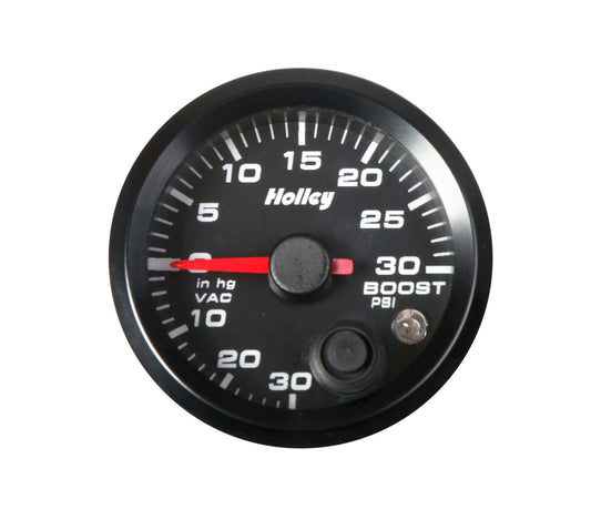 Holley Analog Style Boost/Vacuum Gauge - 26-606