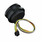 Black 2-1/16" Fuel Pressure 0-100psi-Holley logo 26-608