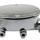 1" Tandem Oval Chrome Aluminum Master Cylinder (Disc/ Drum) 260-8555-CHROME