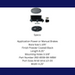 Oval Black Aluminum Black Master Cylinder (Disc/ Disc) 260-8559-BK-MBM - Master Cylinders and Parts Car Part People