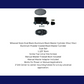 Oval Black Aluminum Black Master Cylinder (Disc/ Disc)  260-8559-BK-MBM