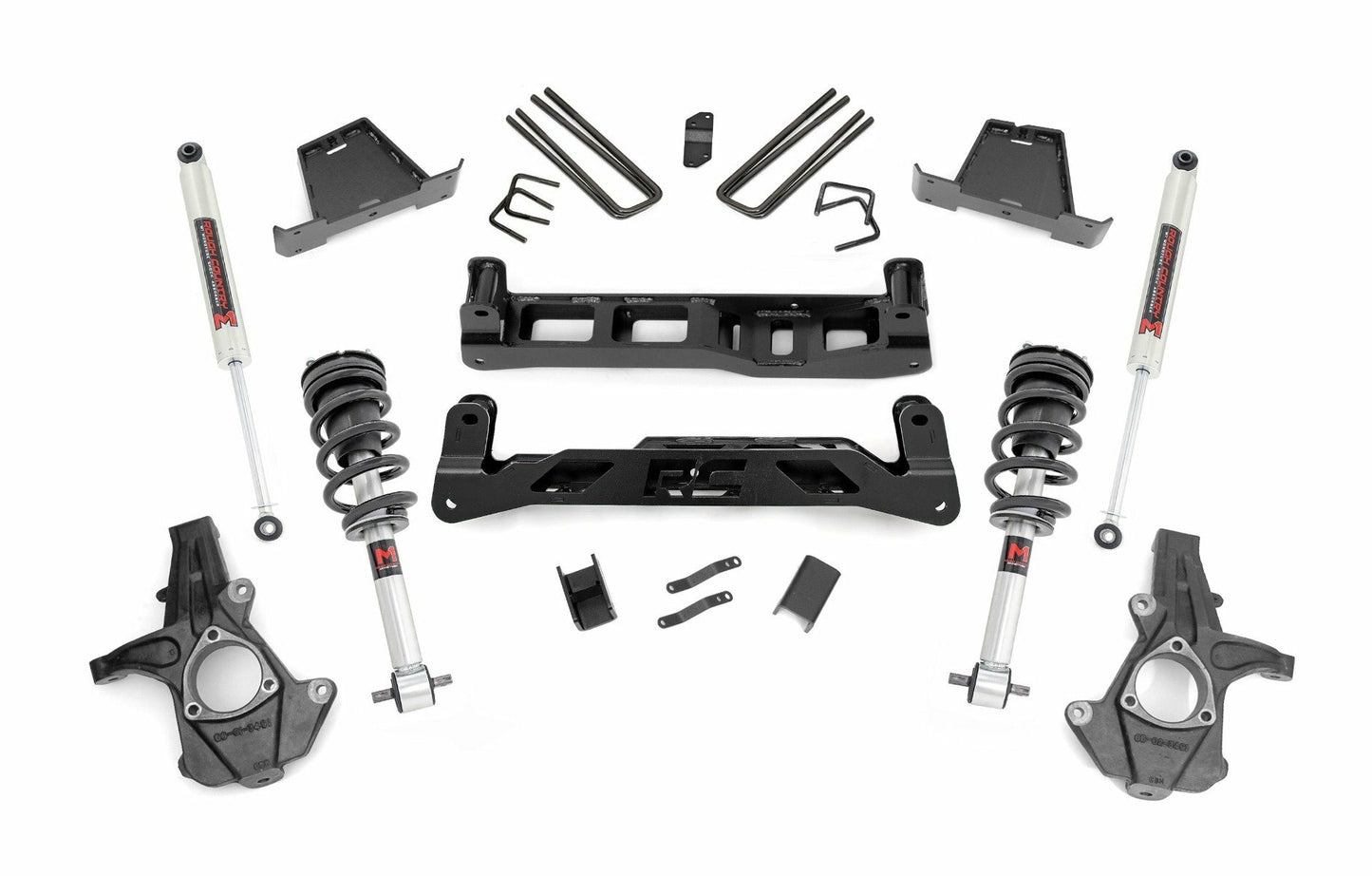 Fits Chevy/GMC 1500 (07-13) 7.5 Inch Lift Kit; M1 Struts/M1; 26340
