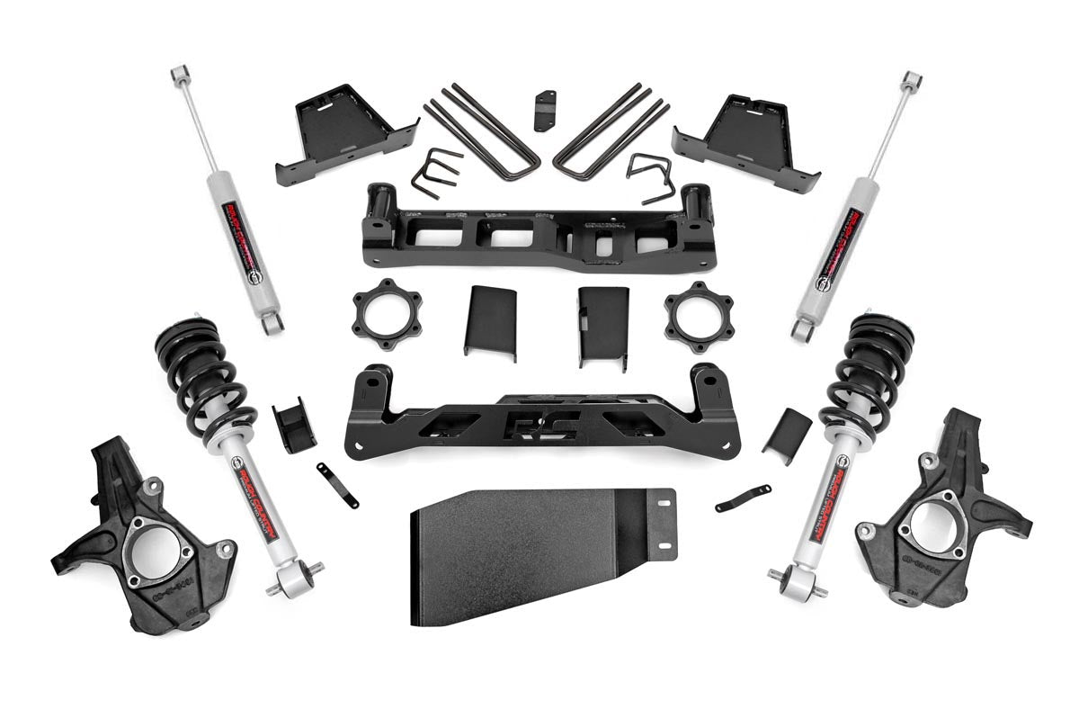 Fits Chevy/GMC 1500 4WD (07-13) 7.5 Inch Lift Kit; N3 Struts; 26431