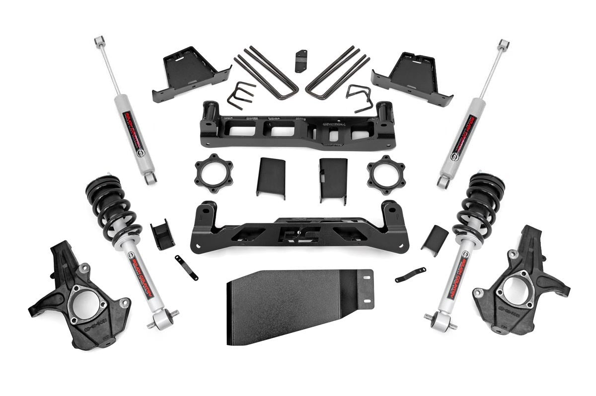 Fits Chevy/GMC 1500 4WD (07-13) 7.5 Inch Lift Kit; N3 Struts; 26431