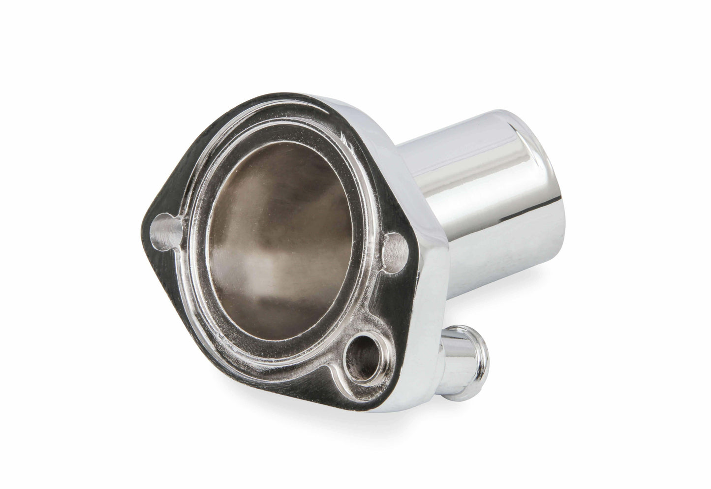 Mr Gasket Thermostat Housing 2662; 160° Fixed Chrome for Ford 260-351W SBF