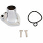 Mr Gasket Thermostat Housing 2662; 160° Fixed Chrome for Ford 260-351W SBF