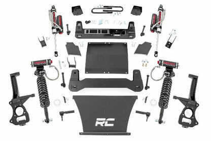 Fits GMC Sierra 1500 2&4WD (19-24) 6" Lift Kit; Mono Leaf Rear; Vertex; 26650