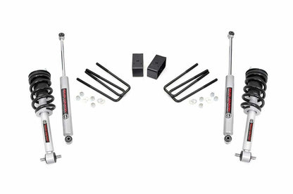 Fits Chevy/GMC 1500 2WD (07-13) 3.5 Inch Lift Kit; N3 Struts; 268.23