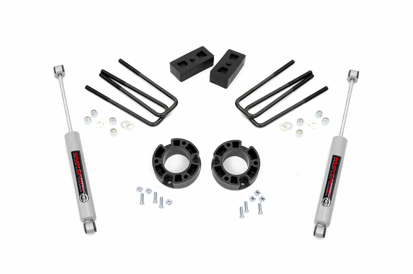 Fits Chevy Silverado & GMC Sierra 1500 2WD (2007-2013) 3.5 Inch Lift Kit; 26830