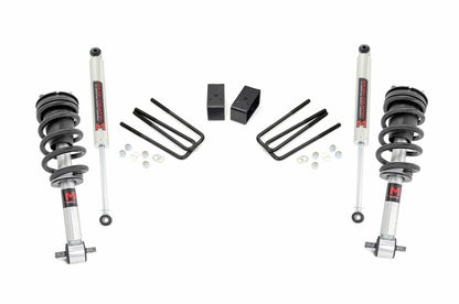 Fits Chevy/GMC 1500 2WD (07-13) 3.5 Inch Lift Kit; M1 Struts; 26840
