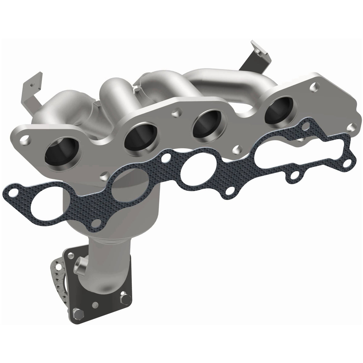 Catalytic Converter with Integrated Exhaust Manifold for HM Grade Federal / EPA Compliant Direct-Fit Manifold Catalytic