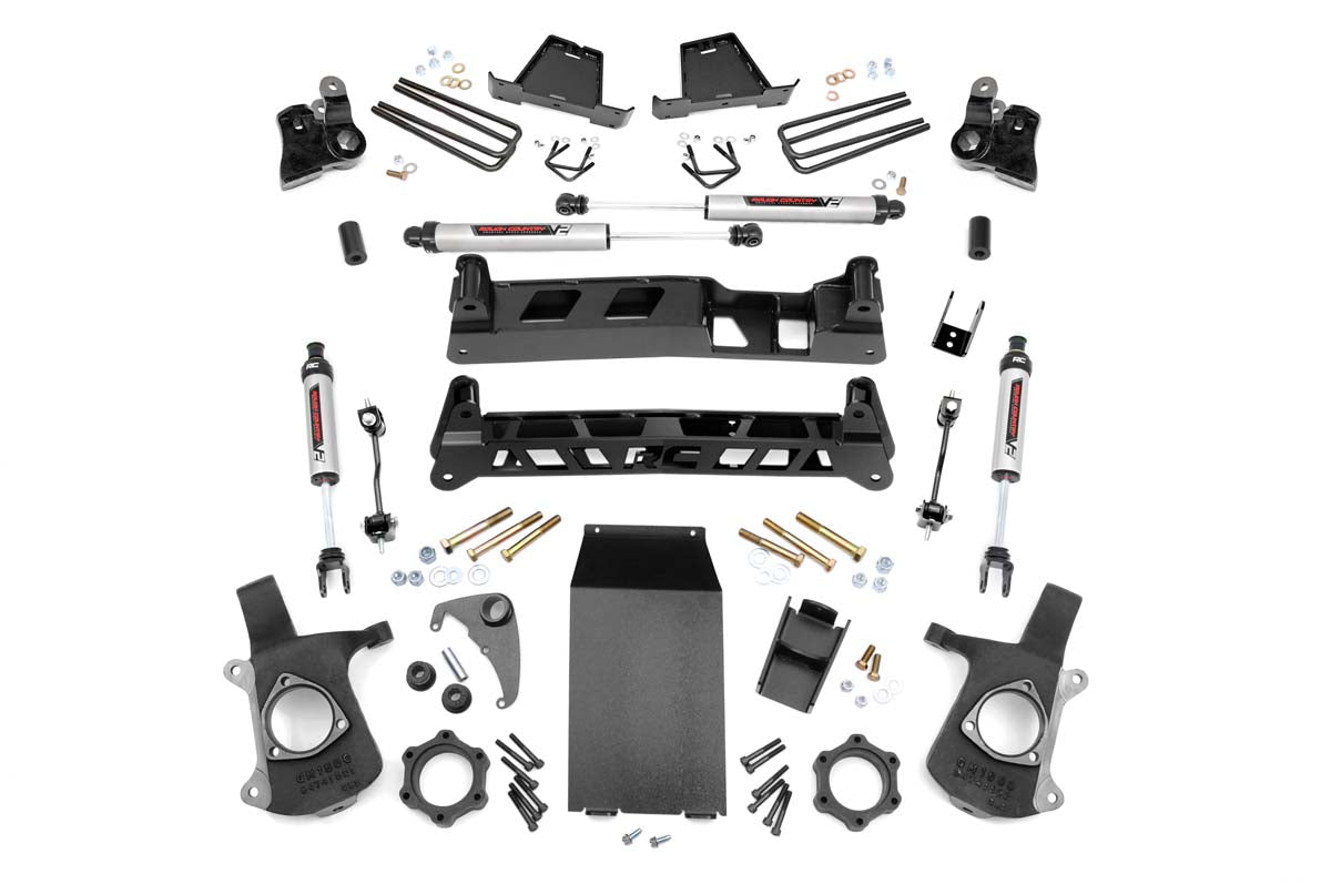Fits Chevy/GMC 1500 4WD (99-06 & Classic) 6 Inch Lift Kit; NTD; V2; 27270