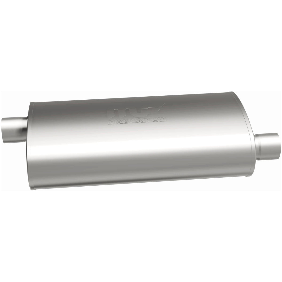 Exhaust Muffler for 4 X 9in. Oval Straight-Through Performance Exhaust Muffler MagnaFlow 14336