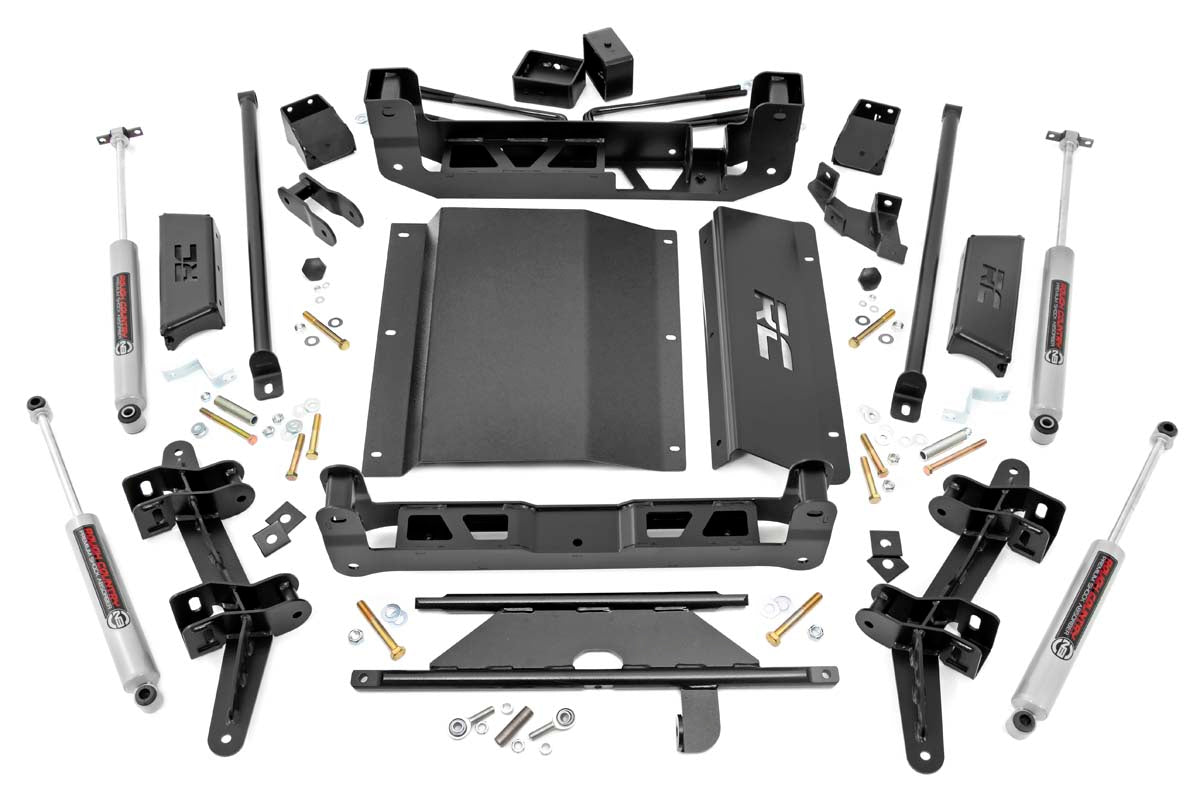 Fits Chevy C1500/K1500 Truck & SUV 4WD (1988-1999) 4 Inch Lift Kit; 27430