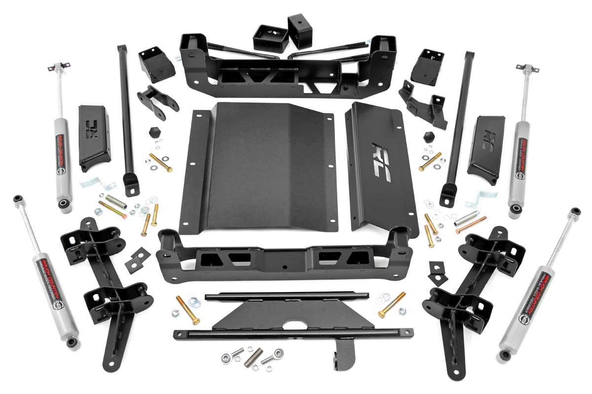 Fits Chevy C1500/K1500 Truck & SUV 4WD (1988-1999) 4 Inch Lift Kit; 27430