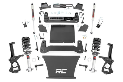 Fits Chevy/GMC 1500 (19-24) 4 Inch Lift Kit; AT4/Trailboss; M1/M1; 27540