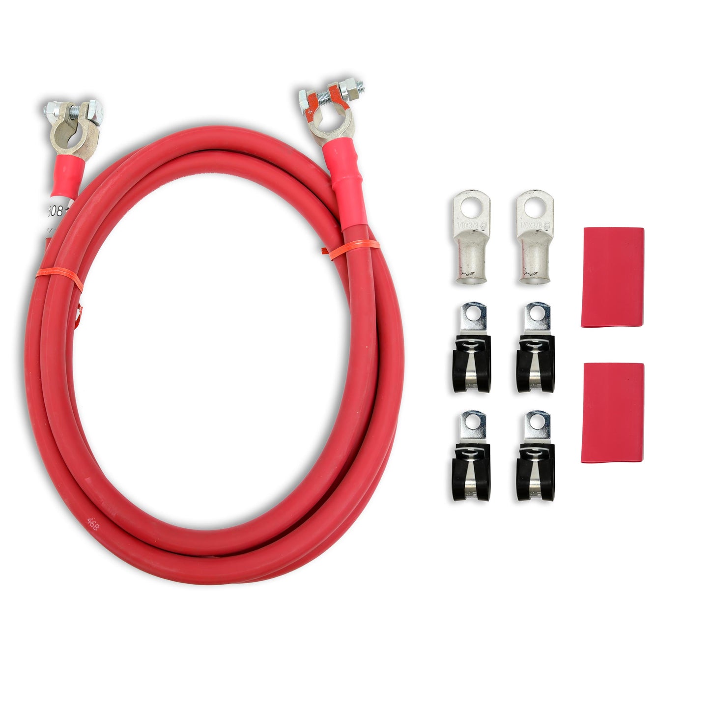 Battery Cable 1 AWG (7.3 mm) 8 FT Red 21541