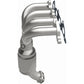 Catalytic Converter with Integrated Exhaust Manifold for HM Grade Federal / EPA Compliant Direct-Fit Manifold Catalytic