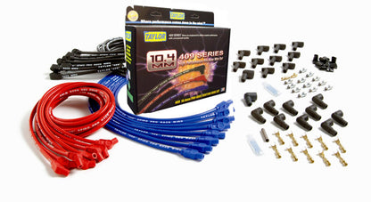 Spark Plug Wire Set Universal 10.4mm Silicone Spiro Pro 409 409 135? Red 79252