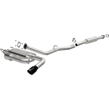 2018-2023 Subaru Crosstrek Black Chrome Cat-Back Exhaust System 19676